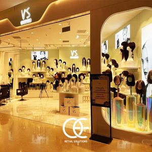 Vente flash : Design de magasin de coiffure, présentoir de salon de coiffure, design d'intérieur 3D, décoration de magasin de perruques, comptoir de présentation - Product Image 3