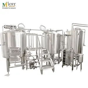 500l electric beer brewery supplies automatic beer brewing making machine