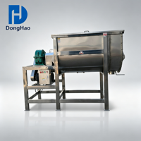 Mélangeur à ruban 2000L 3000L en acier inoxydable horizontal pour le mélange de poudre détergente