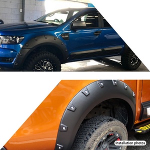 KQD Factory Directly Customized ABS 4x4 <b>Plastic</b> Black <b>Wheel</b> Fender Flare for Ford Ranger T7 - Product Image 4