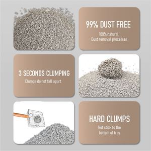 Litière pour chat en tofu broyé de qualité supérieure avec contrôle des odeurs supérieur et action de compactage rapide pour chats - Product Image 5