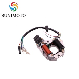 Катушка статора мотоцикла магнито Ротор двигателя 100cc 2 катушки для HONDA C100 BIZ100 - Product Image 5