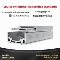 Système d'équipement linéaire automatisé CNC avec rail coulissant modulaire semi-fermé entièrement enveloppé en profilé aluminium 6063 de 130 mm de large