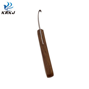 CETTIA KD934 herrador manual de corte de pezuña cuchillo de hoja estrecha de acero inoxidable con mango de madera - Product Image 4