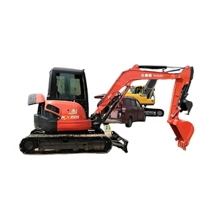 Les pelles sur chenilles KX155 de 5 tonnes KX163 et KX165 d'occasion de la marque japonaise haut de gamme Kubota sont à vendre - Product Image 1