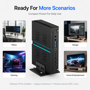 Intel Core เกม I9มินิพีซี <span class=keywords><strong>RTX</strong></span> <span class=keywords><strong>3060</strong></span> 12g GPU, มินิพีซี SO-DIMM DDR5คู่สล็อตจัดเก็บ4.0 NVMe สำหรับสตูดิโอสร้างสรรค์เวิร์กโฟลว์ - Product Image 5