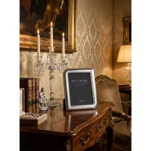 Beltrami Photo <b>Frame</b> 4x6 Silver Plated Made In Italy - Product Image 2