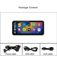 Écran multimédia radio DVD de voiture sans fil Carplay Android Auto Linux pour Mercedes W205 W253 X253 Benz NTG5.0 C GLC