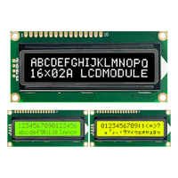 Módulo de Pantalla LCD 1602A de 16x2 Líneas, Panel STN, Interfaz Paralela I2C, 3.3V 5V, Retroiluminación, Compatible con OEM, Venta al Por Mayor, Suministro de Fábrica JXDC