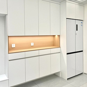 미국 현지 창고 재고 키 큰 중국 제조 플랫 팩 RTA 주방 캐비닛 액세서리 농가 주방 캐비닛 - Product Image 6