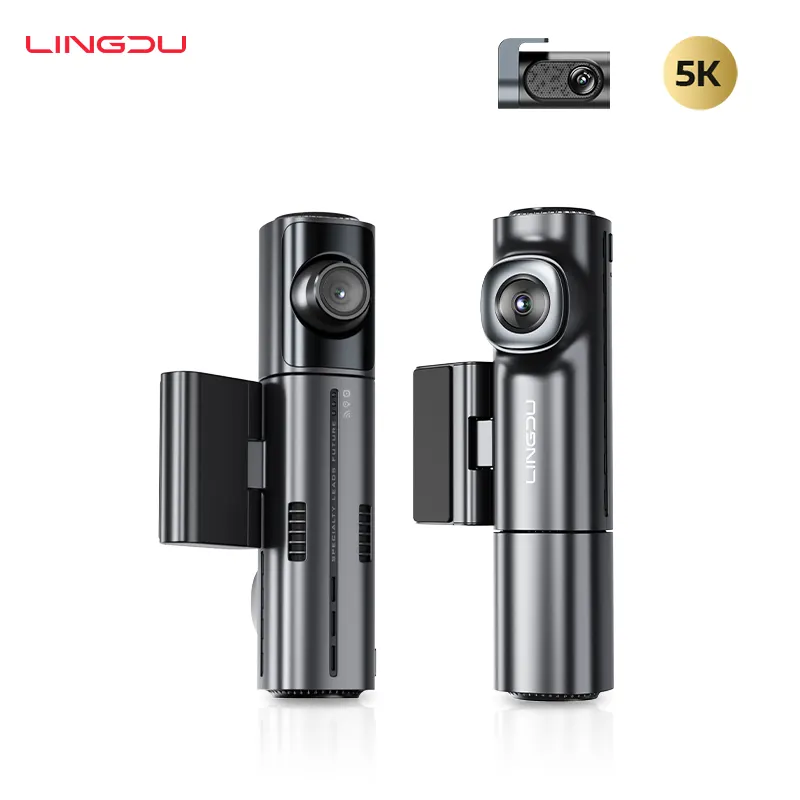 LINGDU LD08 Dash De Auto mobil kamera mobil DVR Dash Cam 3 in 1 dengan Mode parkir Wifi Mobil Dvr Dash Cam dengan ADAS