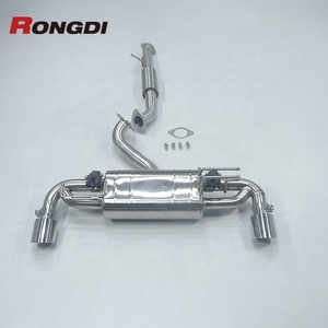 Catback deportivo de acero inoxidable 304 para escape de válvula electrónica <span class=keywords><strong>Toyota</strong></span> <span class=keywords><strong>Yaris</strong></span> <span class=keywords><strong>Gr</strong></span> 1,6 T <span class=keywords><strong>2022</strong></span> - Product Image 1