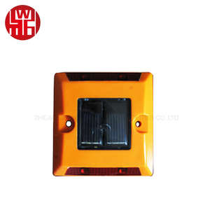 DINGTIANソーラーロードスタッド高強度LED防水交通キャットアイリフレクター高速道路安全 - Product Image 3