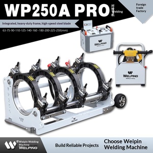 Máquina de soldadura a tope por fusión en caliente WP250APro, máquina de soldadura a tope hidráulica semiautomática para PPH - Product Image 1