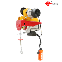 Mini palan électrique 220V nouveau 200kg-400kg câble métallique grue ascenseur Machine outils de levage pour hôtels