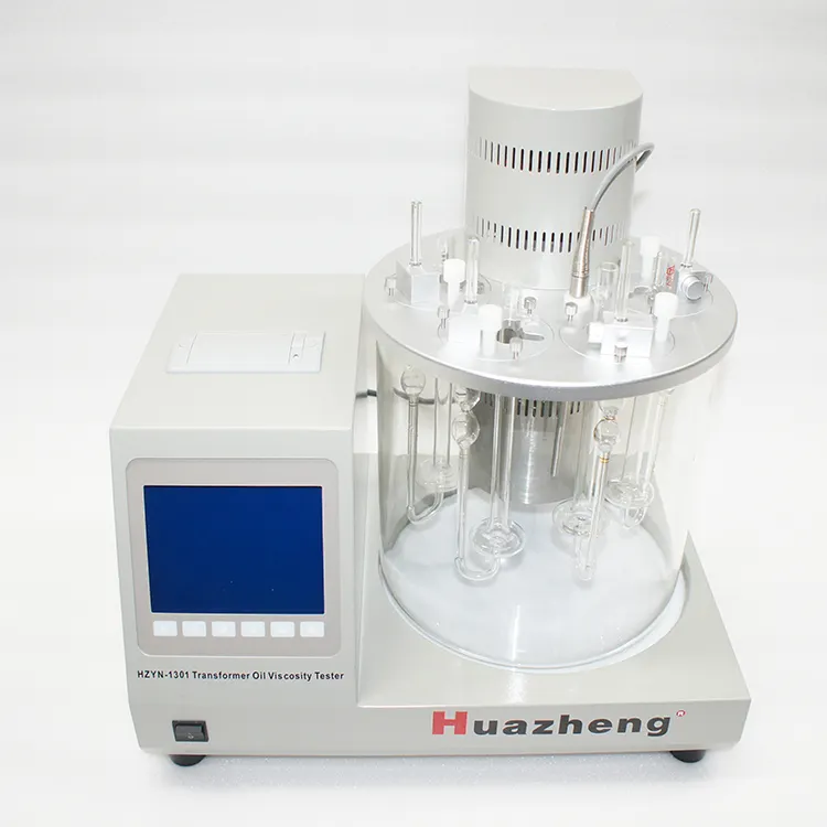 HuaZheng elektrikli yağ kinematik viskozite aparatı petrol ürünleri kinematik viskozite banyosu viskozite test cihazı
