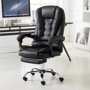 <span class=keywords><strong>Chaise</strong></span> de bureau pour ordinateur, idéale pour la salle d'étude - Siège inclinable, fonctions de levage et de rotation, <span class=keywords><strong>massage</strong></span>, <span class=keywords><strong>chaise</strong></span> de jeu confortable - Product Image 1