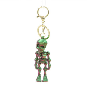 Nouveauté 2026 : Porte-clés Crâne en Plastique Imprimé en 3D, Décoration Squelette, Pendentif Modèle Animal – Idéal pour Halloween - Product Image 4