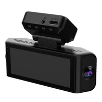 Kamera Dasbor Otomatis CPT Baru 4K Layar LCD 3,39 Inci Perekam Video 4 Kanal Lensa Fisheye 4 Sisi Sudut Pandang 640 Derajat EDR 5G WiFi GPS