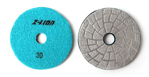 Z-LION 4 "الماس فراغ صنع من النحاس لوحة تلميع الجرانيت ملموسة طحن الرخام القرص الرملي لوحة - Product Image 4