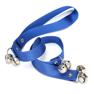 <b>Dog</b> Doorbell Rope Nylon Adjustable Training Collar For Pet <b>Dogs</b> With <b>Bell</b> Orange Color - Product Image 4