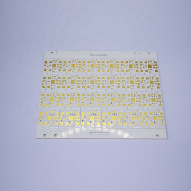 High Temperature Excellent Aluminum Nitride Alumina Ceramic Copper Clad PCB PBC Substrate for Automotive Electronics