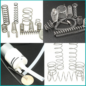 Thép không gỉ nén mùa xuân Pin 1mm 5mm x 0.6mm x 30mm <span class=keywords><strong>End</strong></span> <span class=keywords><strong>Cap</strong></span> Giang Môn ARC Đèn pin đồng hồ cát nén lò xo - Product Image 5