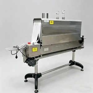 Machine d'étiquetage automatique multifonctionnelle pour le rétrécissement de l'étiquette PVC sur le corps et le bouchon des bouteilles - Product Image 2