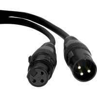 Cavo XLR a XLR a 3 Pin, da Maschio a Femmina, per Microfono, Altoparlante, Mixer, Amplificatore HiFi e Registrazione in Studio