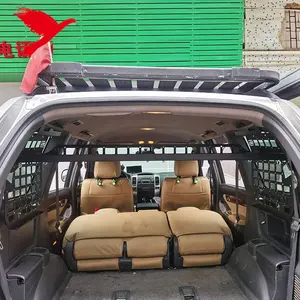 Car Accessories Rear Boot Trunk Window Luggage Storage Organizer Molle Panel Kit For Toyota Land Cruiser Prado FJ120 2003-2009