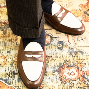 Zapatos Mocasines Elegantes de Cuero Vacuno Genuino de Alta Calidad para Hombre, Zapatos de Vestir para Negocios, Bodas y Eventos Formales - Product Image 5