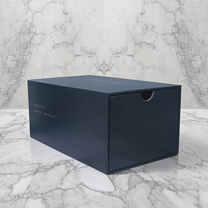 Custom Gold Stamping Luxury Sliding Box Cardboard Foam Insert Box for Perfume Essential Oil Packaging - Product Image 5
