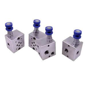 Bloc de distribution hydraulique XTCG avec vanne à cartouche 02-1W+RV 03-1W+RV pour systèmes de commande électro-hydrauliques - Product Image 1