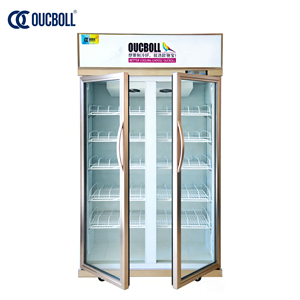 Enfriador de Bebidas Personalizado de Alta Calidad para el Hogar y la Tienda, Doble Vidrio, Eléctrico con Puerta de Apertura Automática - Product Image 4