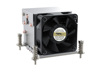 COOLSERVER R63 2U PWM 4PIN Refroidisseur de processeur de serveur 4 caloducs Radiateur de station de travail Ventilateur de refroidissement pour Intel LGA2011 1700 115X AM4