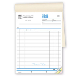 Ordini di Vendita NCR Personalizzati e Libretti di Ricevute e Fatture Personalizzati, Varie Dimensioni di Carta Autocopiativa - Product Image 5