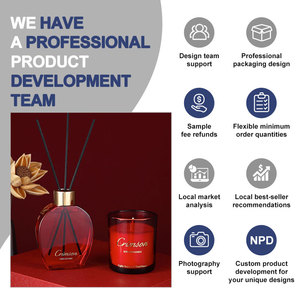 Difusor de Aromas Navideño de Lujo con Aroma Duradero, Personalizado con Etiqueta <span class=keywords><strong>Privada</strong></span>, Set de Regalo - Product Image 5
