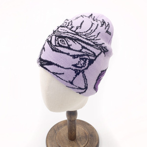 Chapeau <span class=keywords><strong>Luge</strong></span> d'Hiver Vente en Gros Logo Brodé Personnalisé Neutre Manchette Jacquard Laine Hiver <span class=keywords><strong>Luge</strong></span> Chapeau Designer Motif Impression - Product Image 3