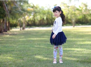 Vêtements pour enfants en gros, style chinois traditionnel, pantalon imprimé fleuri pour bébés filles, provenant de Chine - Product Image 6