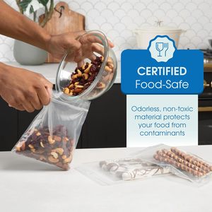 Reclosable Zip Bags 14 X 20 Inch 4 Mil Heavy Duty Food Safe <b>Storage</b> For <b>Clothes</b> Electronics Toys - Product Image 5