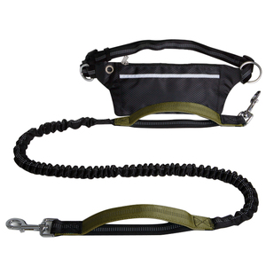 Meilleure vente <span class=keywords><strong>ceinture</strong></span> en nylon réglable laisse <span class=keywords><strong>pour</strong></span> <span class=keywords><strong>chien</strong></span> mains libres à dégagement rapide <span class=keywords><strong>avec</strong></span> absorption des chocs <span class=keywords><strong>pour</strong></span> la course - Product Image 1
