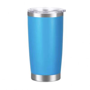 Purple Tumbler 20Oz Stainless Steel Vacuum Insulated Double Wall Vacuum Powder Coated Matte Leak Proof <b>Cup</b> Tum ASM25 - Product Image 1