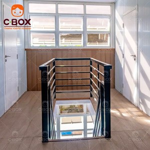 บ้านคอนเทนเนอร์เคลื่อนที่แบบถอดประกอบได้ขนาด 20 ฟุต รุ่น Cbox ปรับแต่งได้ ใช้เป็นสำนักงาน ห้องนั่งเล่นกลางแจ้ง โรงแรม หรือบ้านพักพิงฉุกเฉิน - Product Image 5