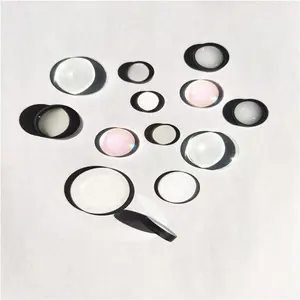 工厂生产3-300毫米镀膜聚焦透镜光学平凸/双凸透镜，用于发光二极管