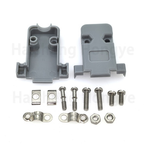 Nam nữ <span class=keywords><strong>RS232</strong></span> cổng nối tiếp 9 pin lắp ráp DB9 D-SUB nối vỏ nhựa DB 9pin Dsub cắm cho máy ảnh máy tính - Product Image 6