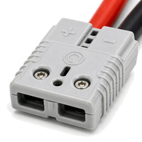 Câble flexible pour batterie haute tension 600V 40A 120A, adapté aux véhicules électriques, avec connecteurs