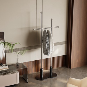 <span class=keywords><strong>Appendiabiti</strong></span> in Metallo da Terra per Camera da Letto, Attaccapanni <span class=keywords><strong>Angolare</strong></span> Multifunzionale per <span class=keywords><strong>Ingresso</strong></span>, Moderno e Minimalista - Product Image 2