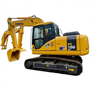 รถขุดตีนตะขาบ Komatsu PC160 มือสอง ปี 2019 จากญี่ปุ่น ใช้งานน้อย น้ำหนักใช้งาน 16500 กก. อะไหล่เกียร์มอเตอร์หลัก - Product Image 1