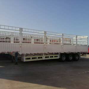 OYJD Design Test pratique Spécifications 68cbm Big White Cargo Box Clôture Semi-remorque Transport sur route de montagne en vente - Product Image 3