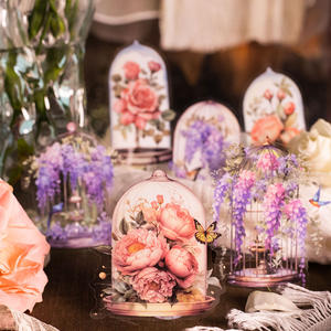 16 fogli/confezione vaso <span class=keywords><strong>acquerello</strong></span> adesivi vaso sogno serie 6 adesivi in materiale alieno selezionati - Product Image 1